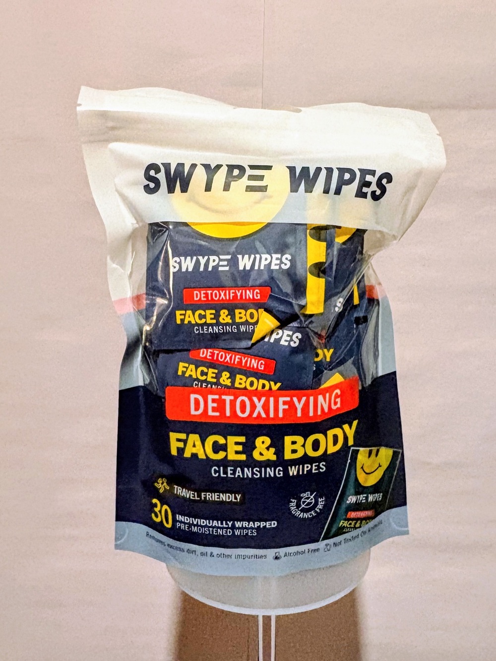 SWYPE WIPES DETOXIFYING FACE & BODY CLEANSING WIPES